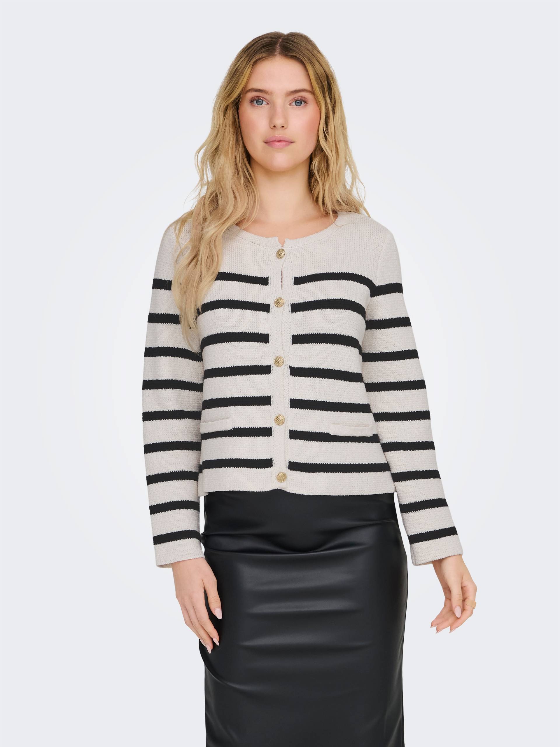 ONLY Strickjacke »ONLLAURA LIFE LS O-NECK CARDIGAN CC KNT« von Only