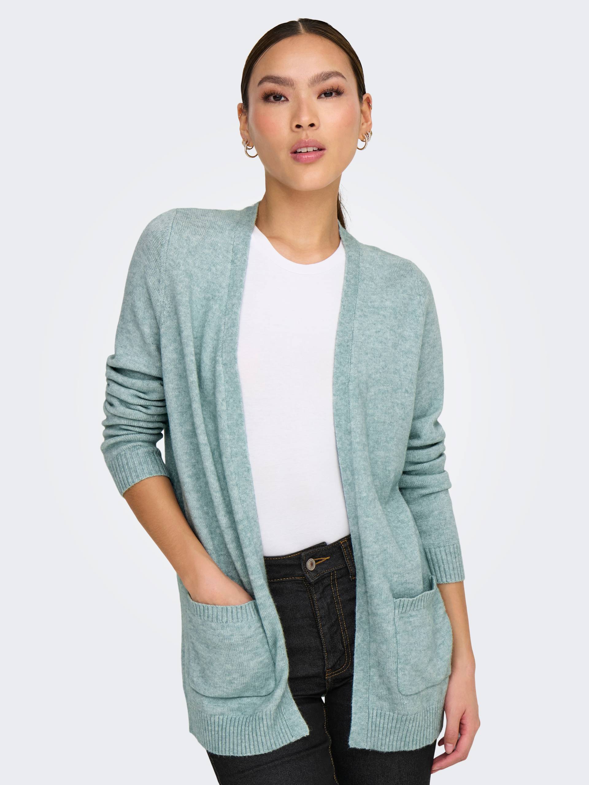 ONLY Strickjacke »ONLLESLY L/S OPEN CARDIGAN KNT NOOS« von Only