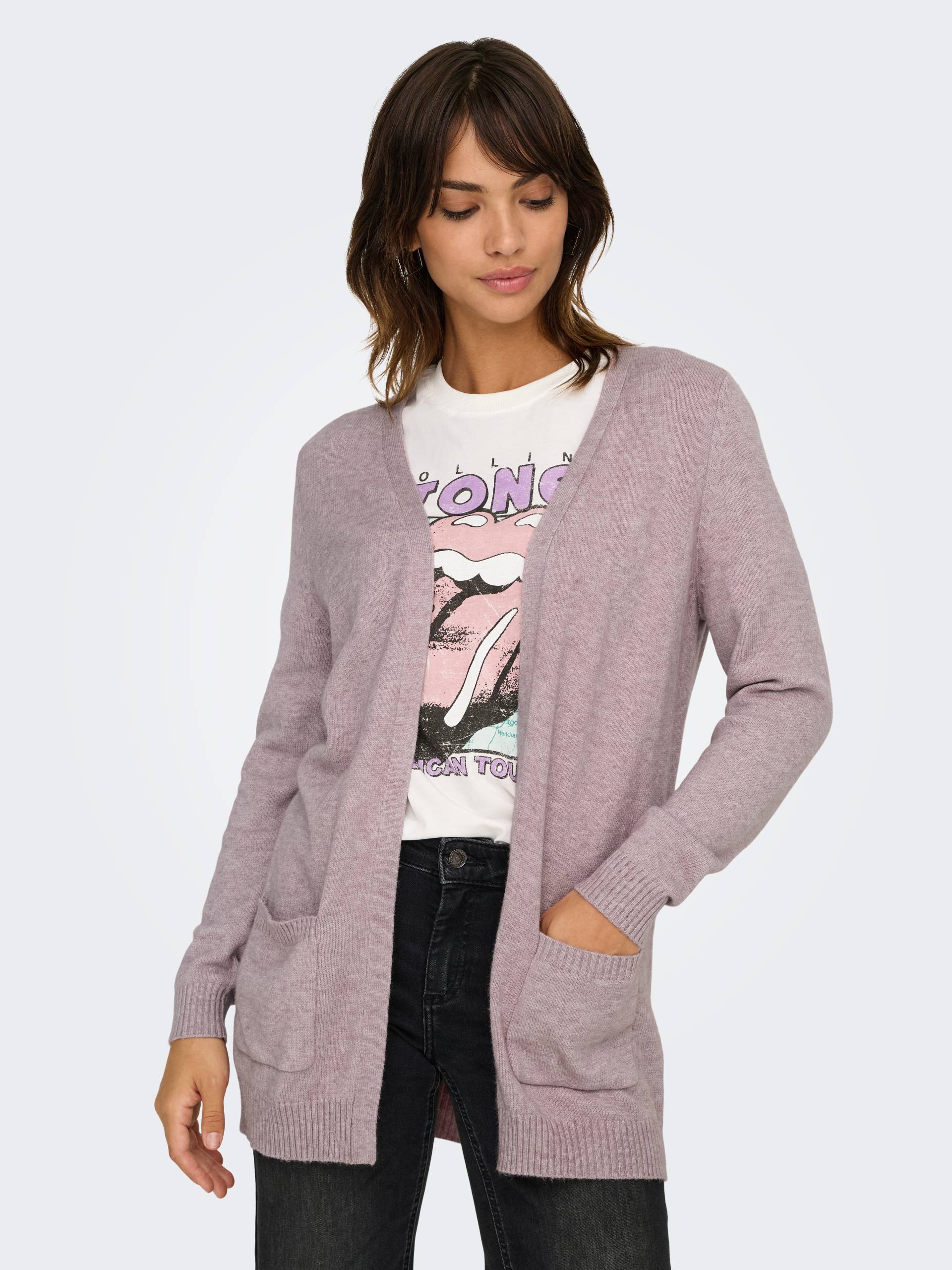 ONLY Strickjacke »ONLLESLY L/S OPEN CARDIGAN KNT NOOS« ONLY Strickjacke »ONLLESLY L/S OPEN CARDIGAN KNT NOOS« von Only