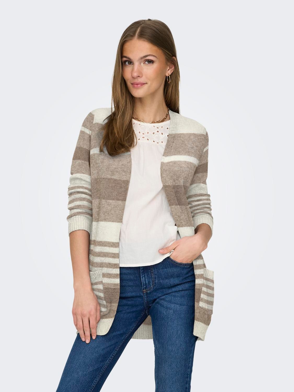 ONLY Strickjacke »ONLLESLY L/S OPEN CARDIGAN KNT NOOS«