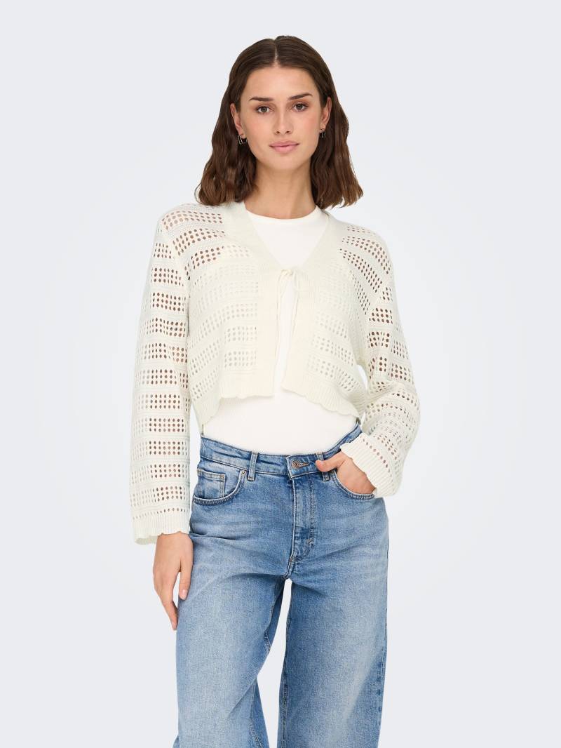 ONLY Strickjacke »ONLLYKKE TIE CARDIGAN L/S KNT NOOS« von Only
