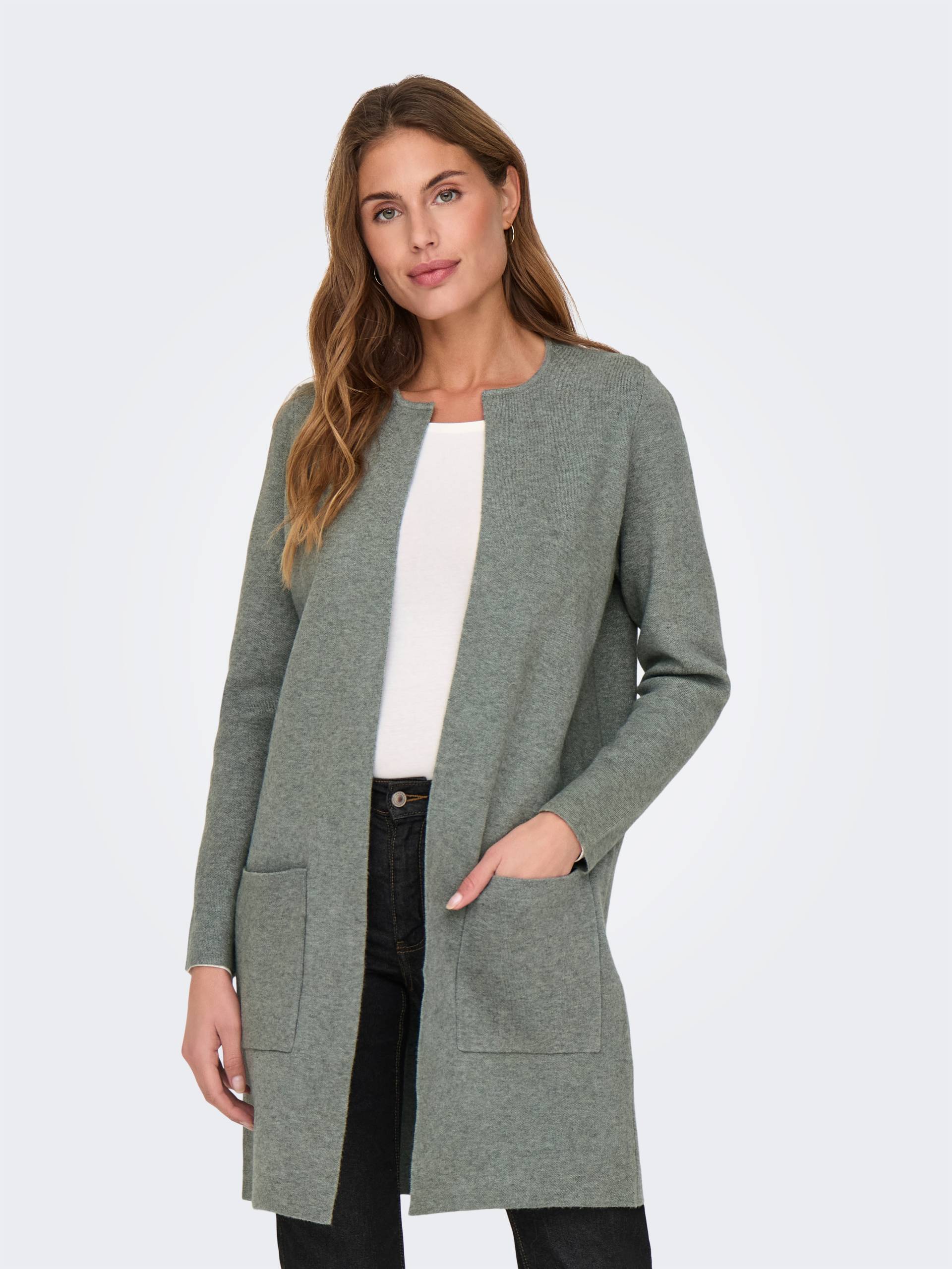 ONLY Strickjacke »ONLRIVER L/S LONG CARDIGAN KNT NOOS« ONLY Strickjacke »ONLRIVER L/S LONG CARDIGAN KNT NOOS« von Only