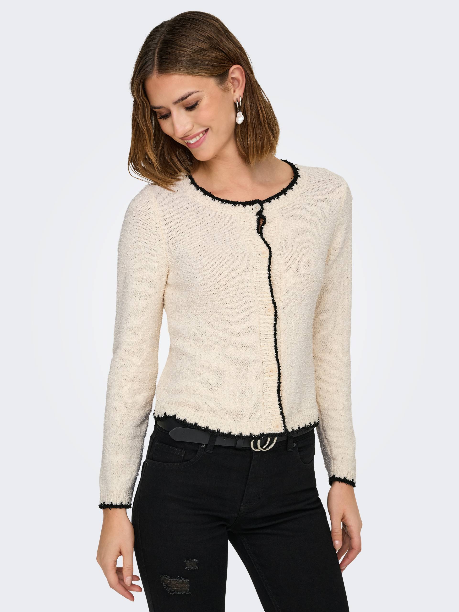 ONLY Strickjacke »ONLTERESA LIFE LS ONECK CARDIGAN CC KNT« von Only