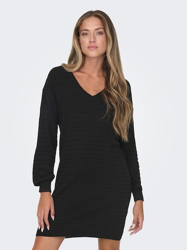 ONLY Strickkleid »ONLCATA LS V-NECK DRESS CC KNT« von Only