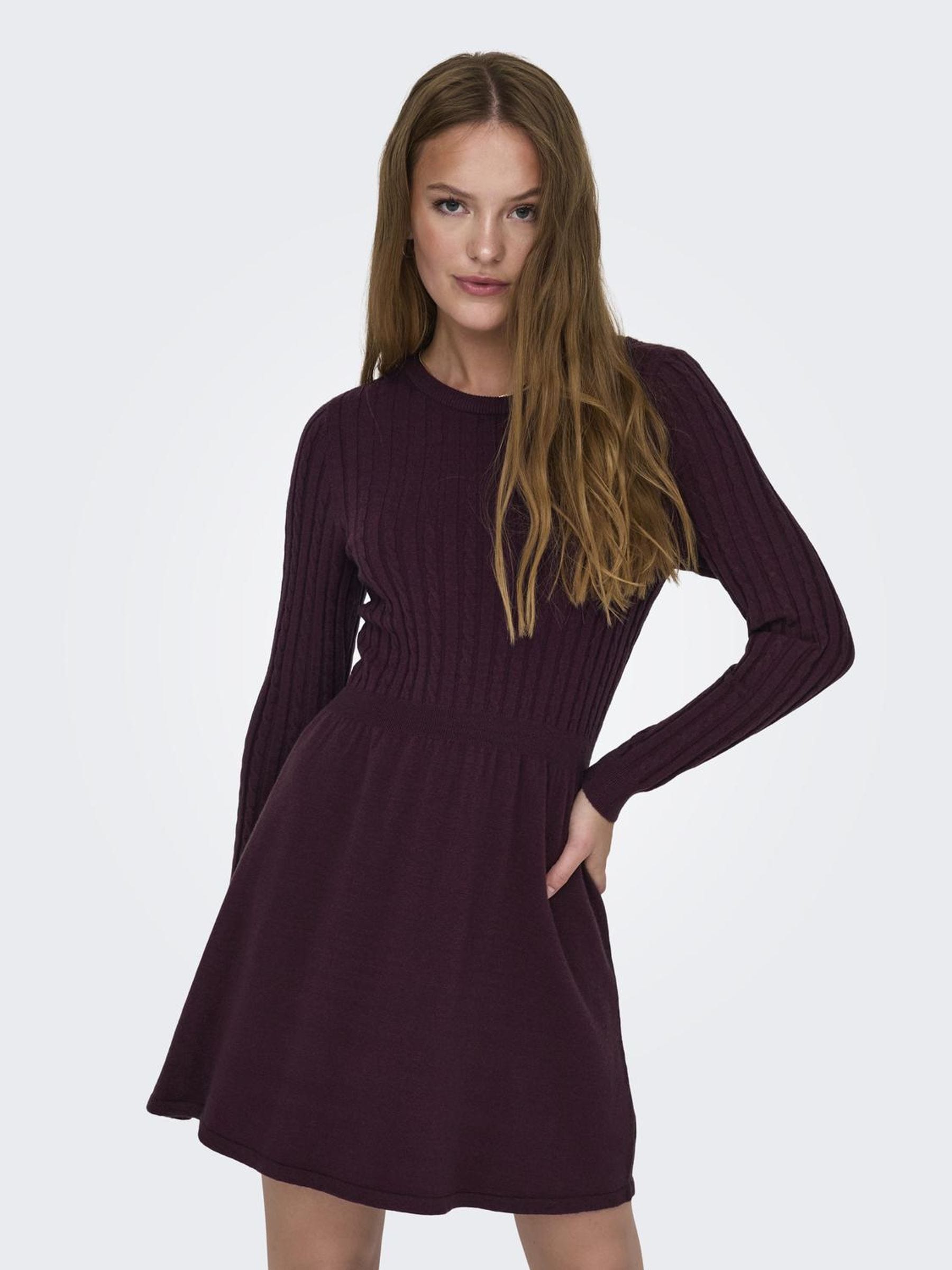 ONLY Strickkleid »ONLFIA LS CABLE DRESS KNT« von Only