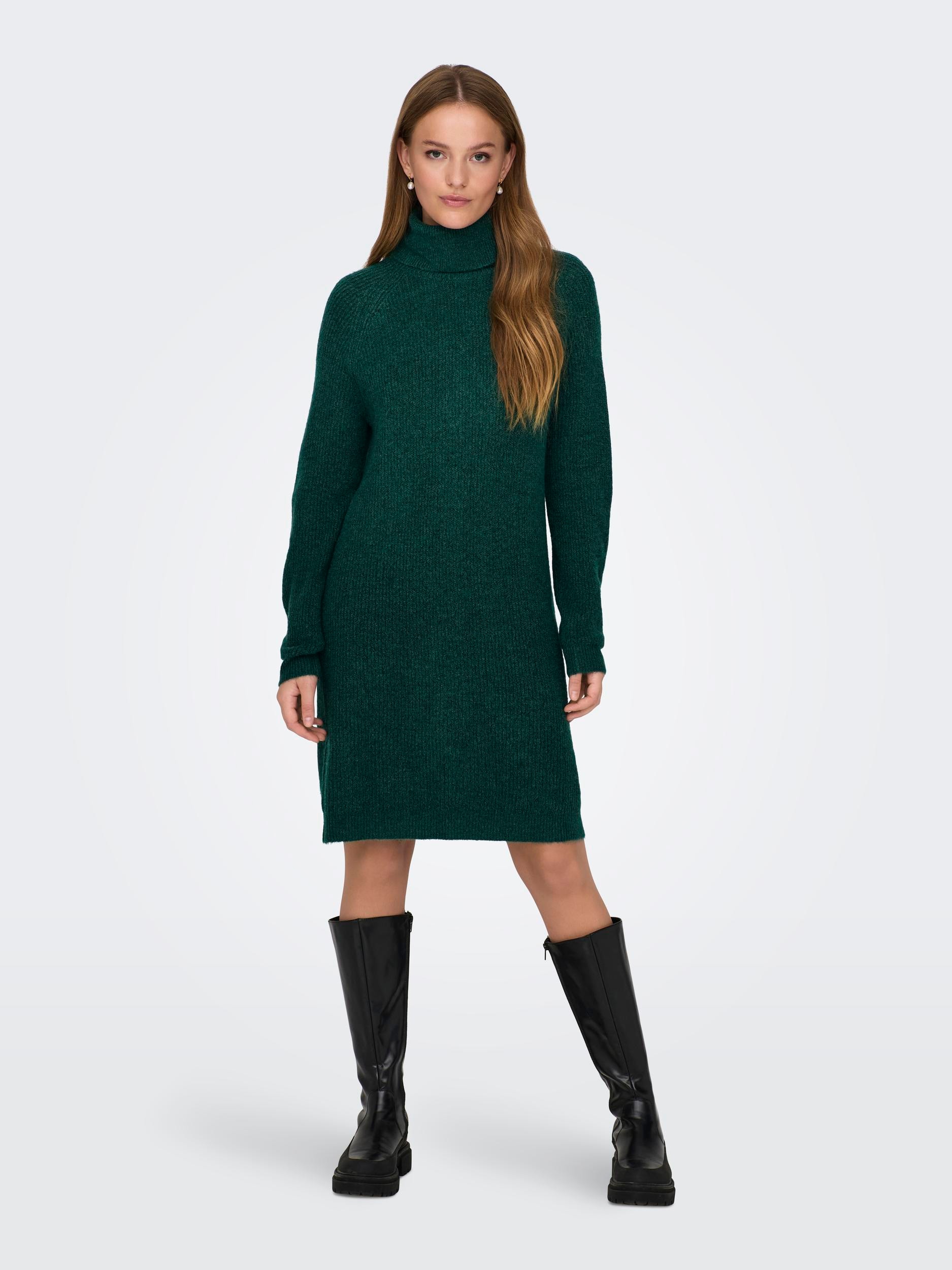 ONLY Strickkleid »ONLSILLY LS ROLLNECK DRESS BF KNT« von Only