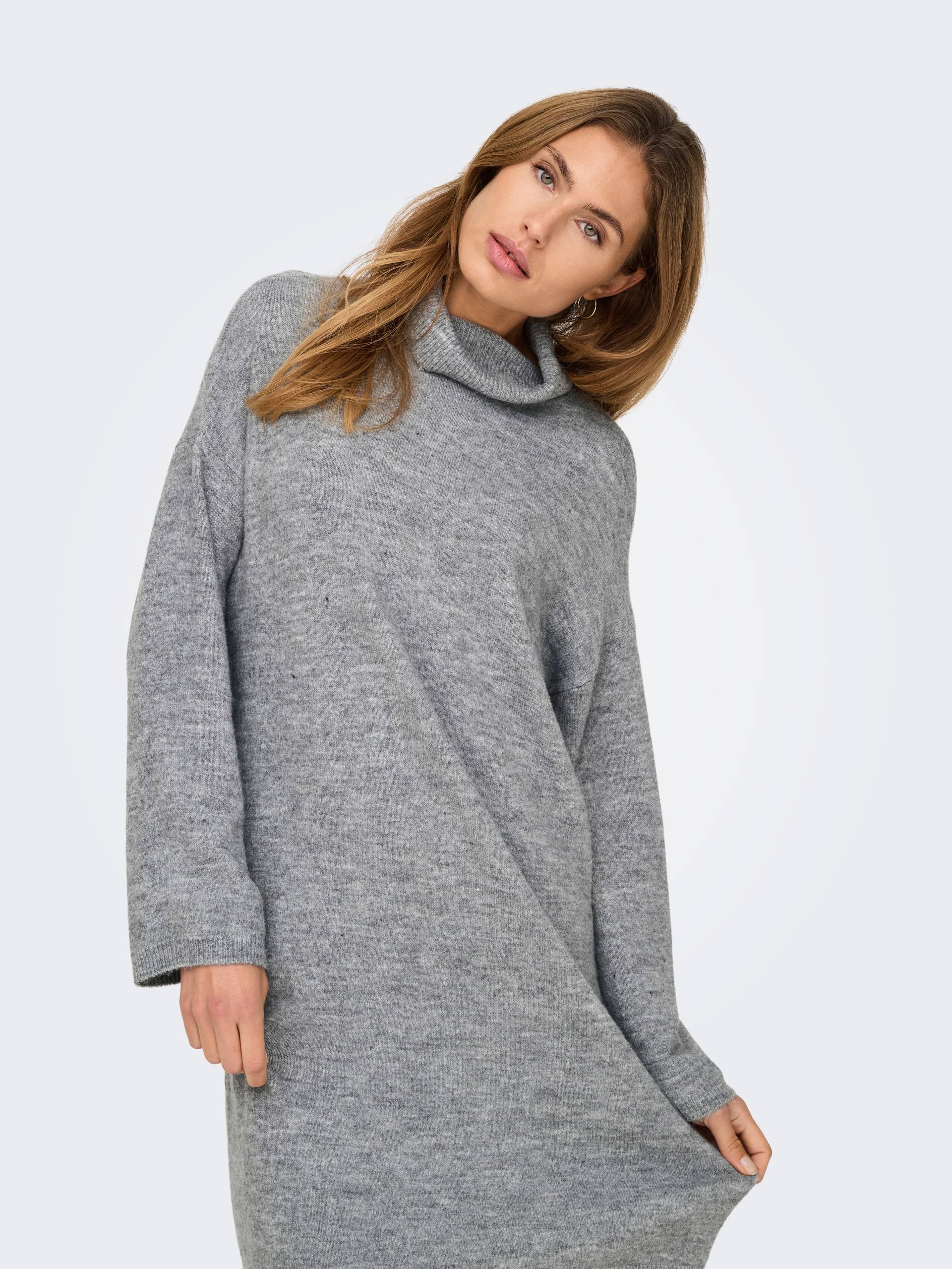 ONLY Strickkleid »ONLTALIO LS STRIPE ROLLNECK DRESS BF KNT« ONLY Strickkleid »ONLTALIO LS STRIPE ROLLNECK DRESS BF KNT« von Only