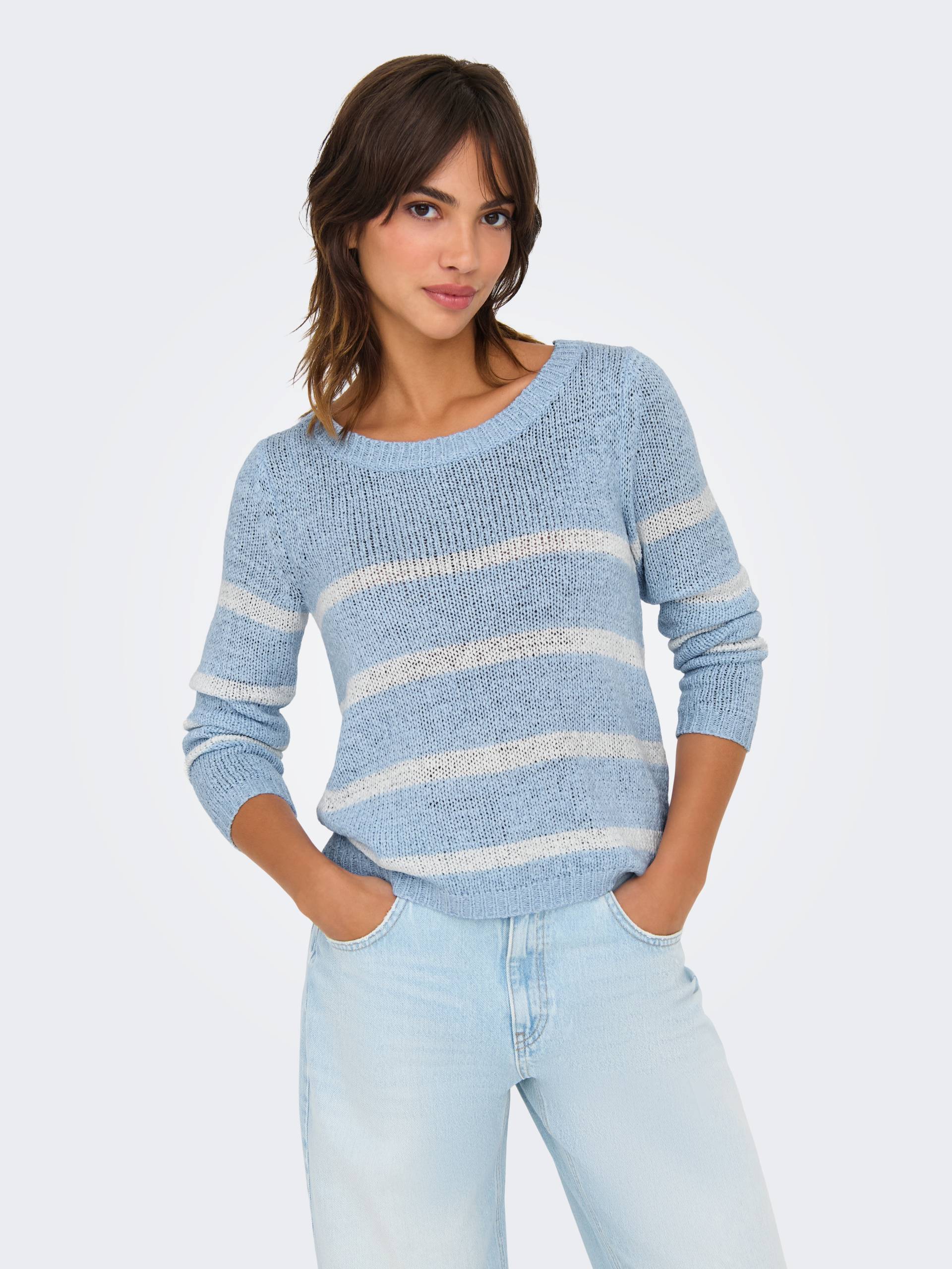 ONLY Strickpullover »ONLGEENA XO L/S PULLOVER KNT NOOS« von Only