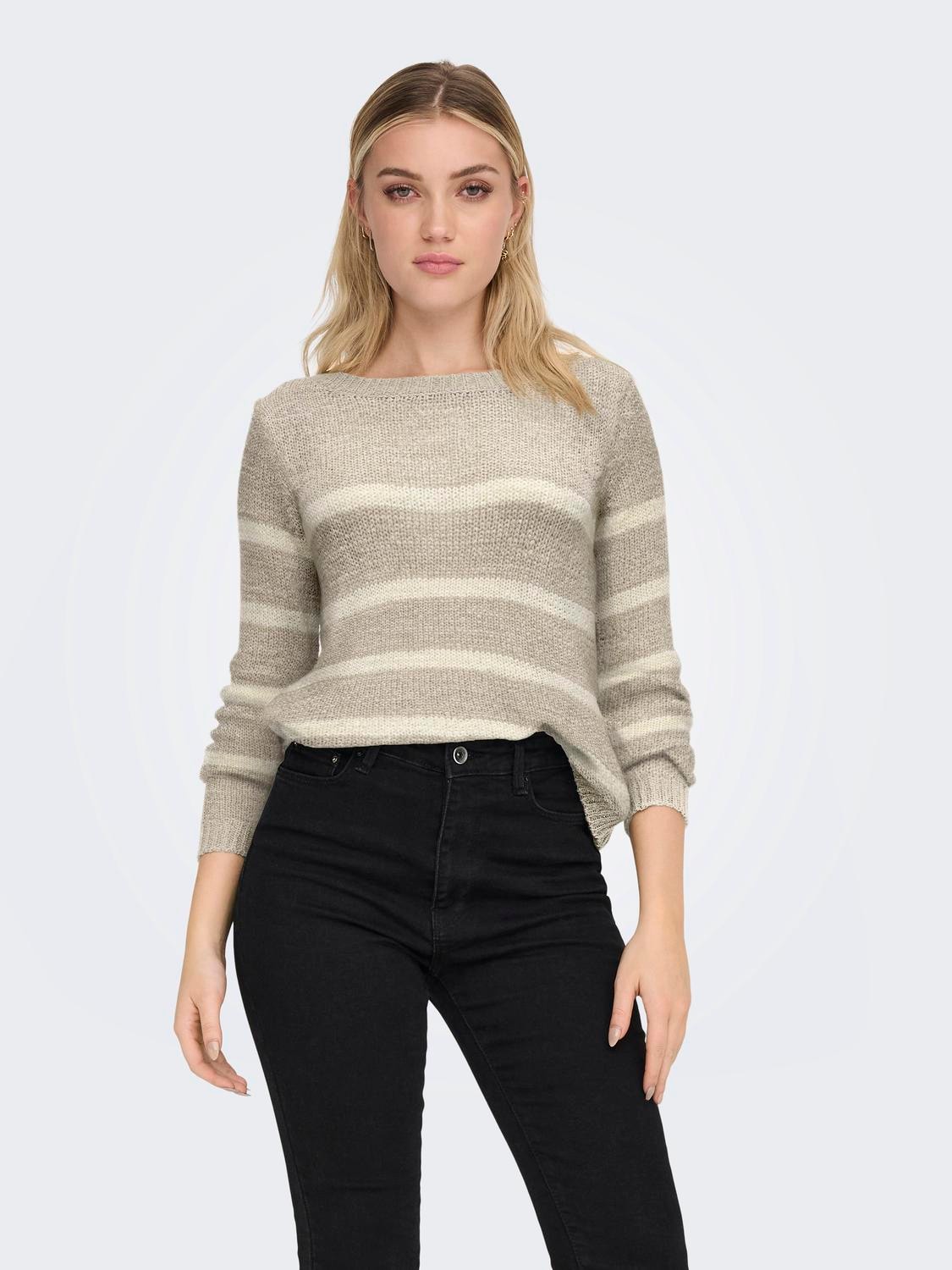 ONLY Strickpullover »ONLGEENA XO L/S PULLOVER KNT NOOS« ONLY Strickpullover »ONLGEENA XO L/S PULLOVER KNT NOOS« von Only