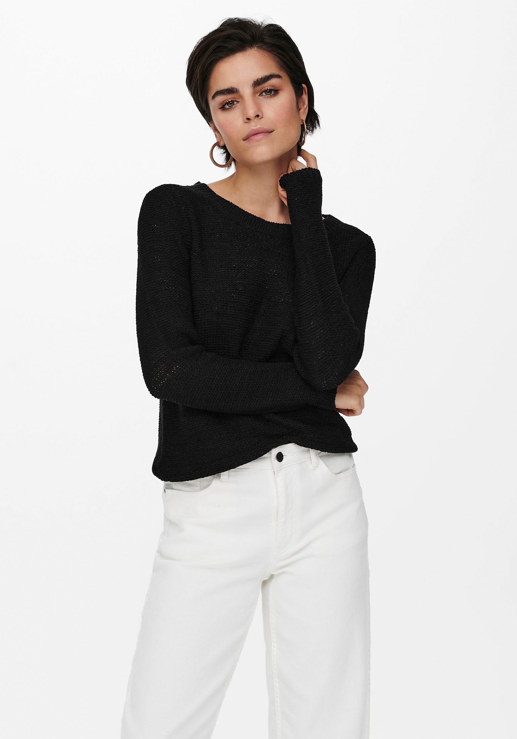 ONLY Strickpullover »ONLGEENA XO L/S PULLOVER KNT NOOS« ONLY Strickpullover »ONLGEENA XO L/S PULLOVER KNT NOOS« von Only