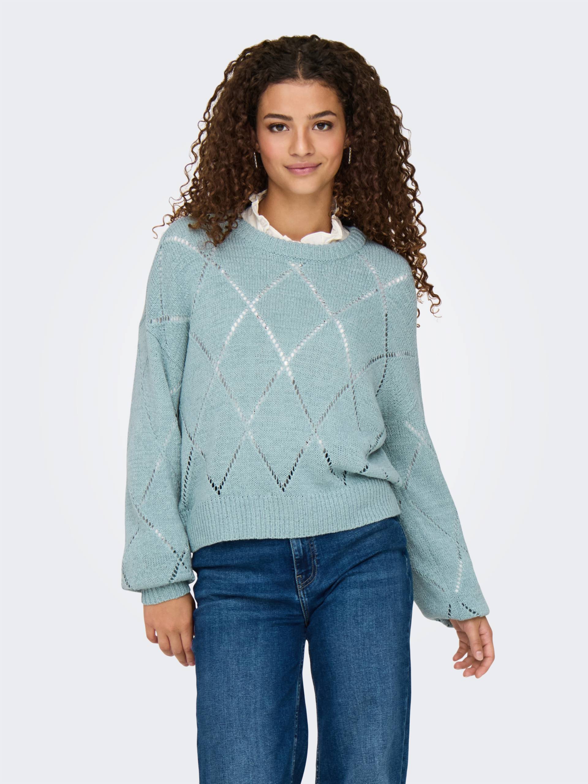 ONLY Strickpullover »ONLGEENAS LS STRUCTURE O-NECK CC KNT« ONLY Strickpullover »ONLGEENAS LS STRUCTURE O-NECK CC KNT« von Only