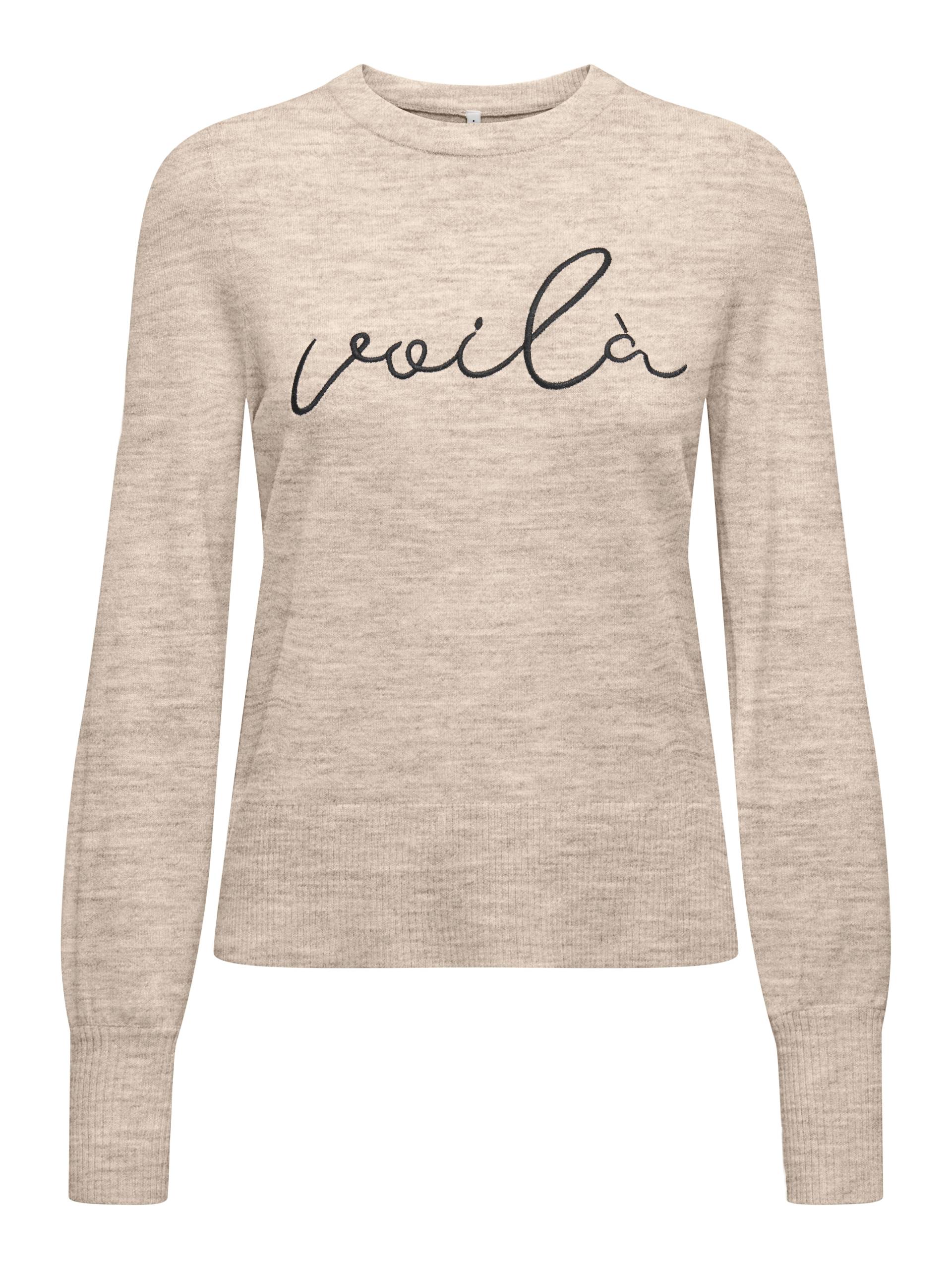 ONLY Strickpullover »ONLIBI LS EMB O-NECK CC KNT« ONLY Strickpullover »ONLIBI LS EMB O-NECK CC KNT« von Only