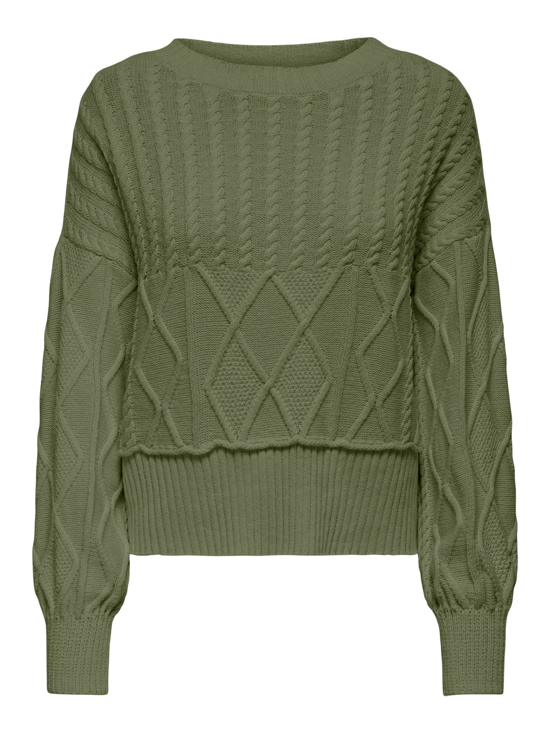 ONLY Strickpullover »ONLKAYA LIFE LS LOOSE CABLE ONECK CC KNT« ONLY Strickpullover »ONLKAYA LIFE LS LOOSE CABLE ONECK CC KNT« von Only