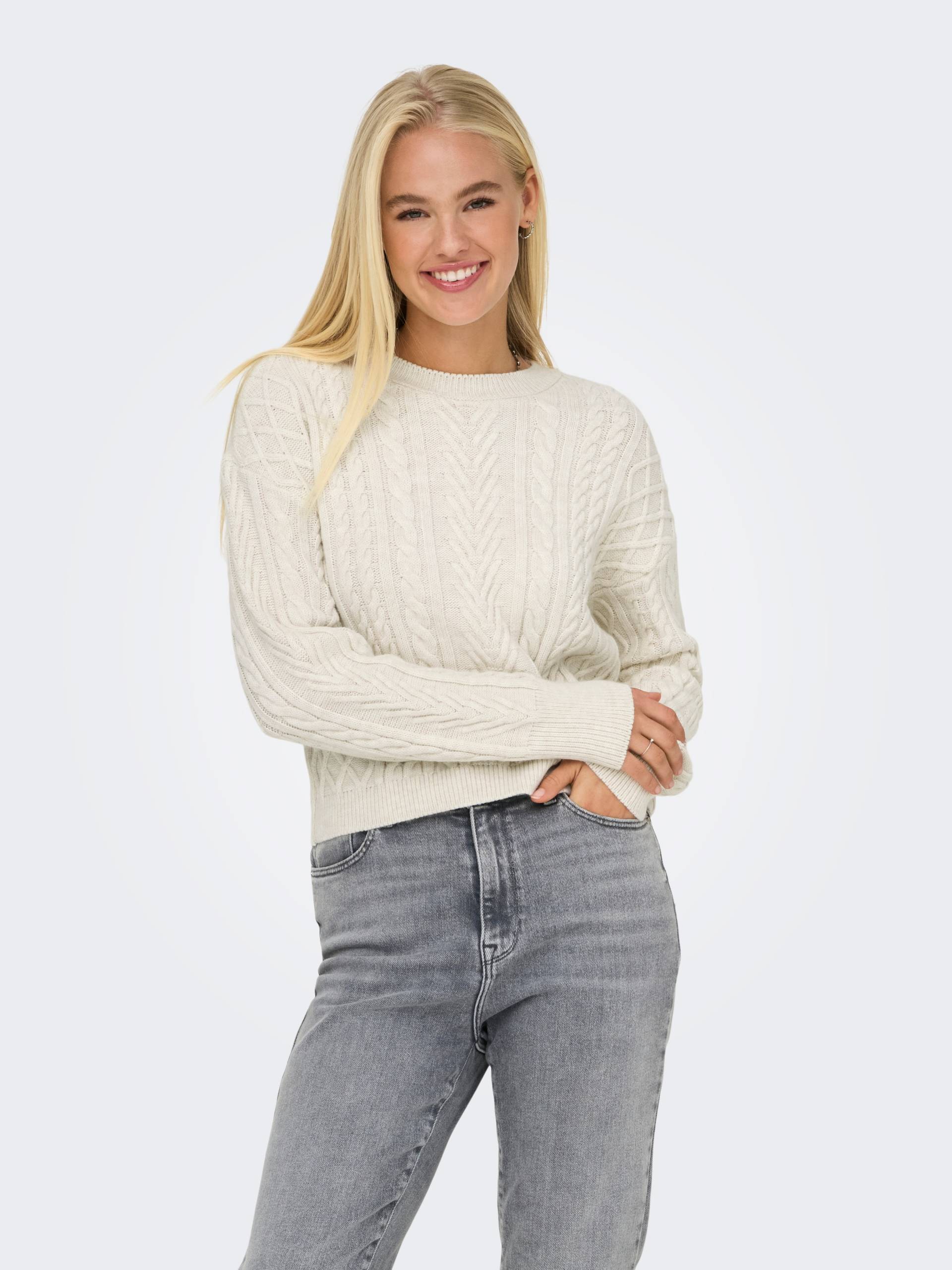 ONLY Strickpullover »ONLSOFIE LS CABEL PULLOVER EX KNT« von Only