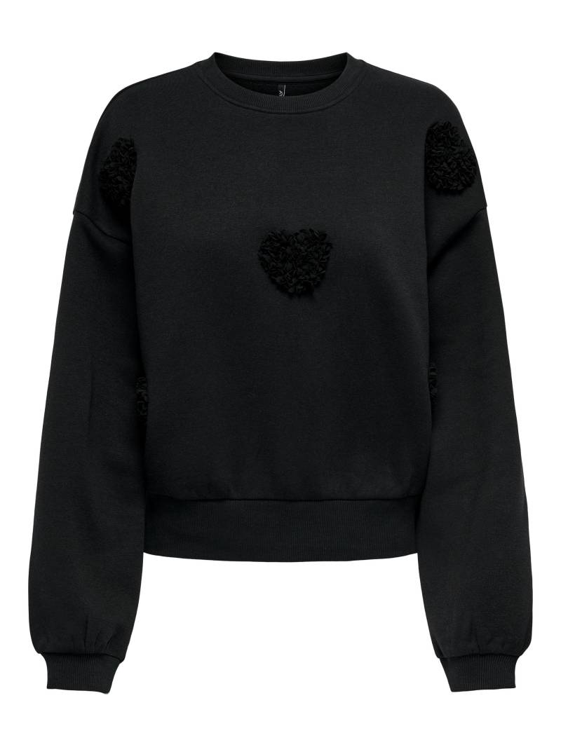 ONLY Sweater »ONLKIARA L/S HEART O-NECK BOX SWT« von Only