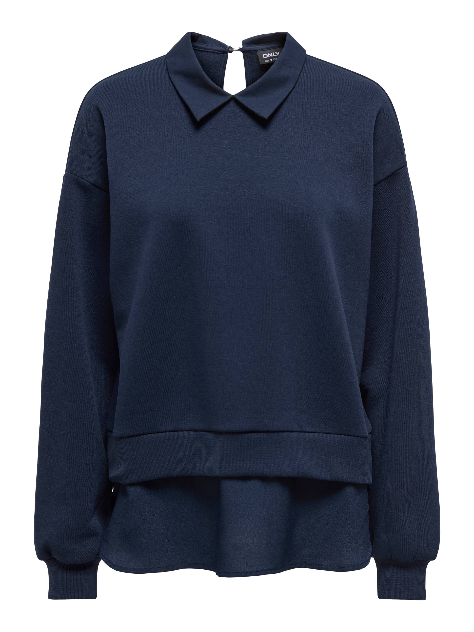 ONLY Sweatshirt »ONLANNI L/S WOVEN MIX SWT« ONLY Sweatshirt »ONLANNI L/S WOVEN MIX SWT« von Only