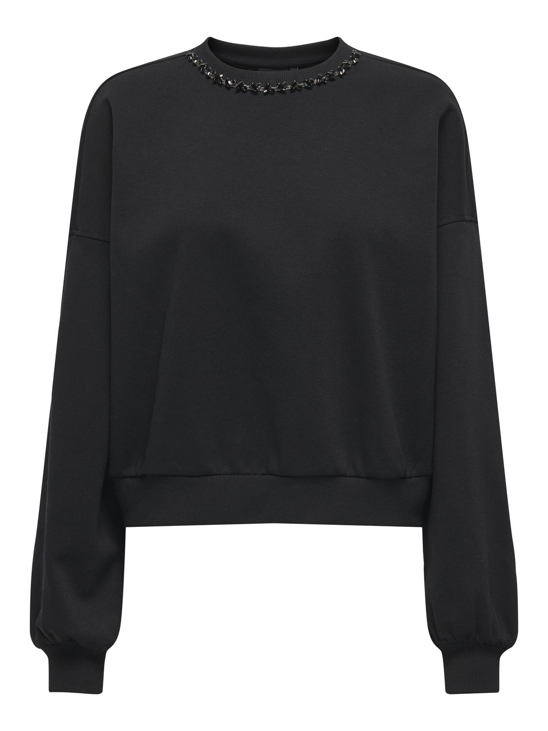 ONLY Sweatshirt »ONLKIARA L/S O-NECK EMBELLISHMENT SWT« ONLY Sweatshirt »ONLKIARA L/S O-NECK EMBELLISHMENT SWT« von Only