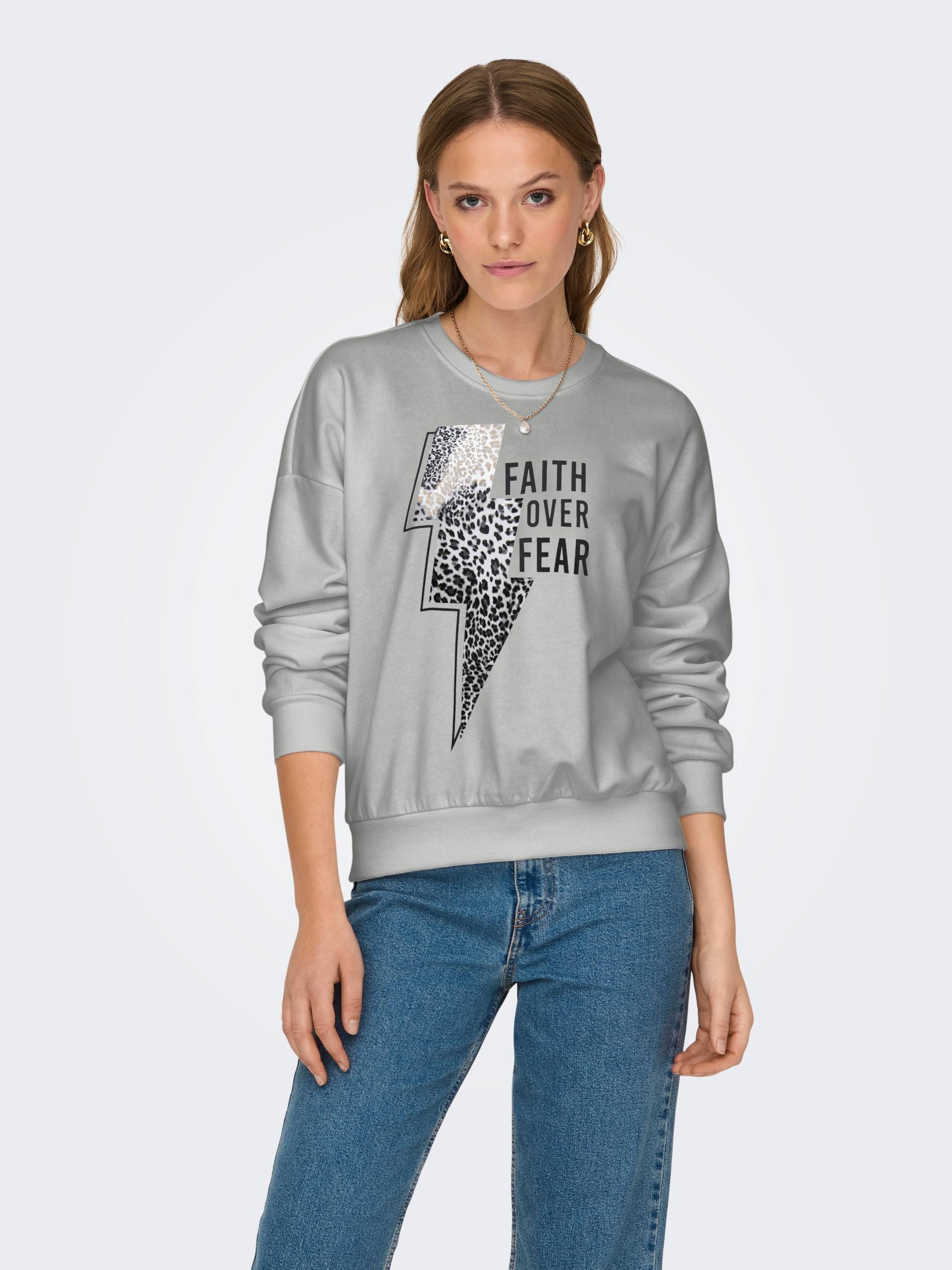 ONLY Sweatshirt »ONLRUNA L/S O-NECK BOX CC SWT« ONLY Sweatshirt »ONLRUNA L/S O-NECK BOX CC SWT« von Only