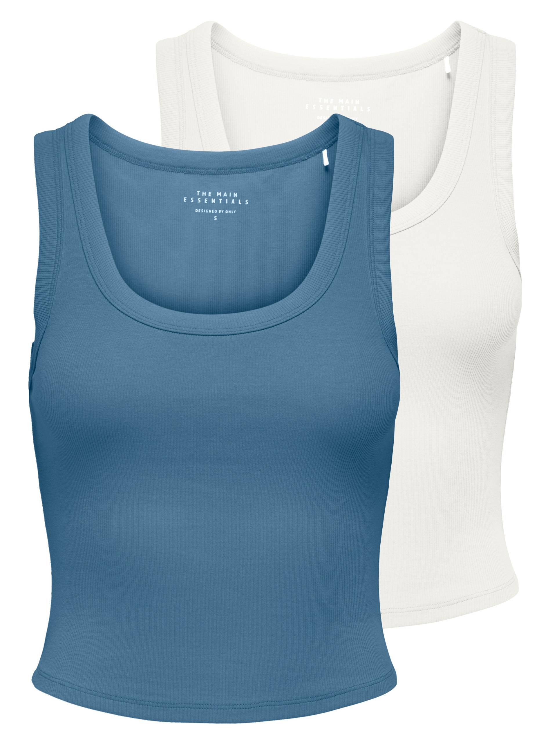 ONLY Tanktop »ONLEASY S/L TANK TOP JRS 2 PACK«, (Set, 2 tlg.) von Only