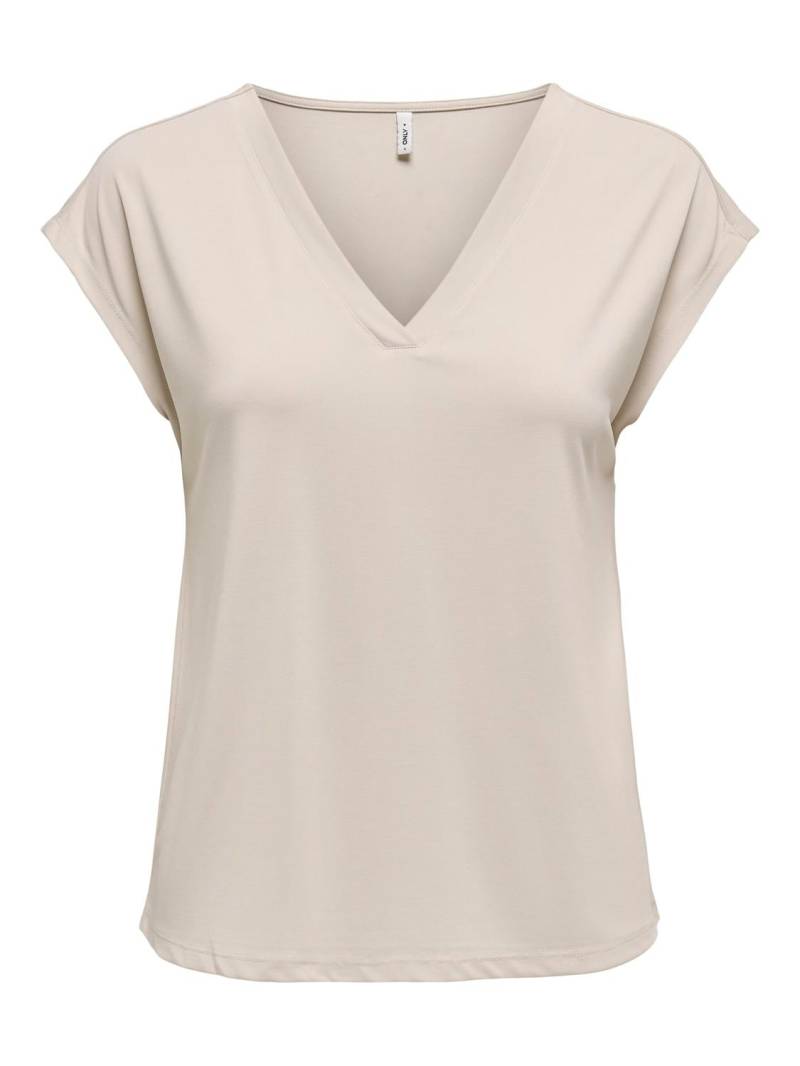 ONLY V-Shirt »ONLFREE S/S MODAL V-NEC TOP BOX JRS NOOS« von Only