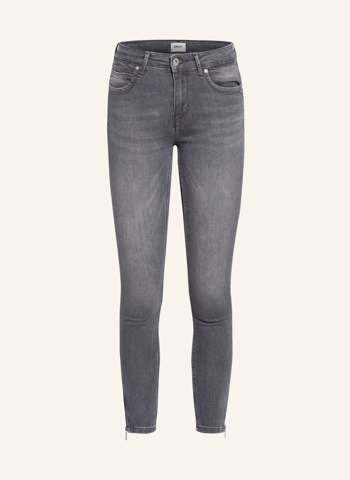 Only 7/8-Jeans grau von Only