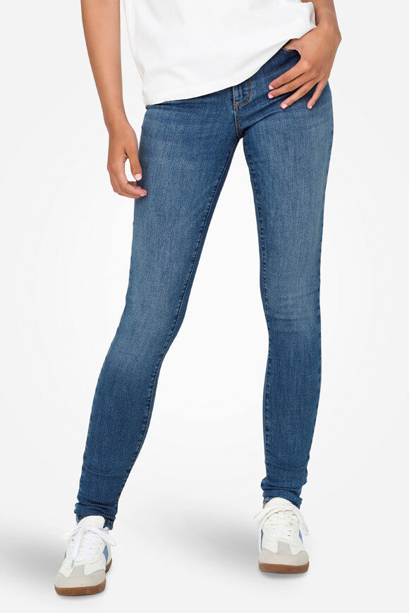 Only Ann Skinny Jeans L32 | Blue Medium | Damen  | L/32 von Only