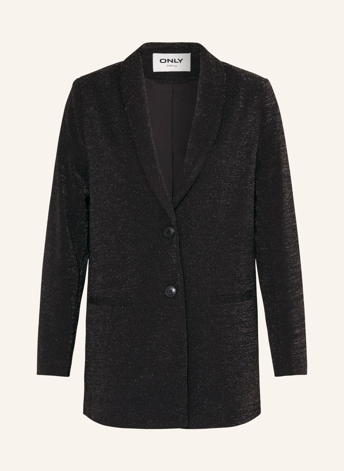 Only Blazer Mit Glitzergarn schwarz Only Blazer Mit Glitzergarn schwarz von Only