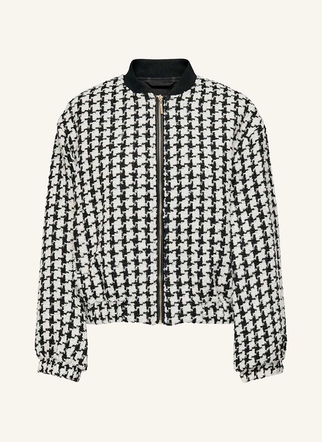 Only Bouclé-Blouson schwarz Only Bouclé-Blouson schwarz von Only