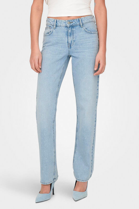 Only Bree Slim Straight Jeans L32 | Light Blue Denim | Damen | 28/32 Only Bree Slim Straight Jeans L32 | Light Blue Denim | Damen | 28/32 von Only