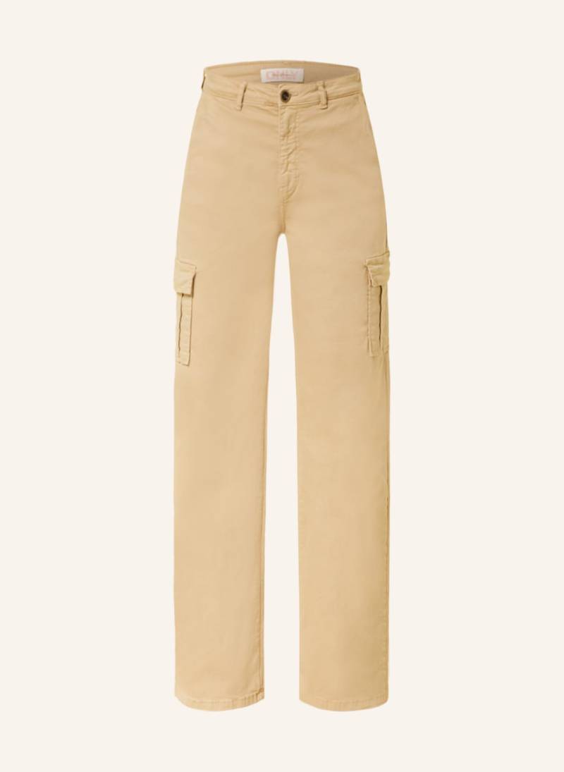 Only Cargohose beige von Only