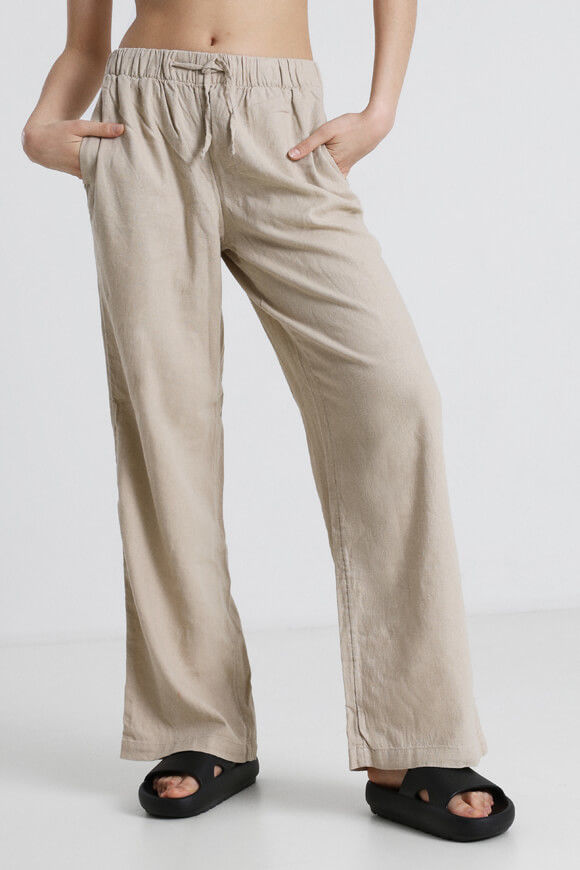 Only Caro Leinenhose | Oxford Tan | Damen  | XS von Only