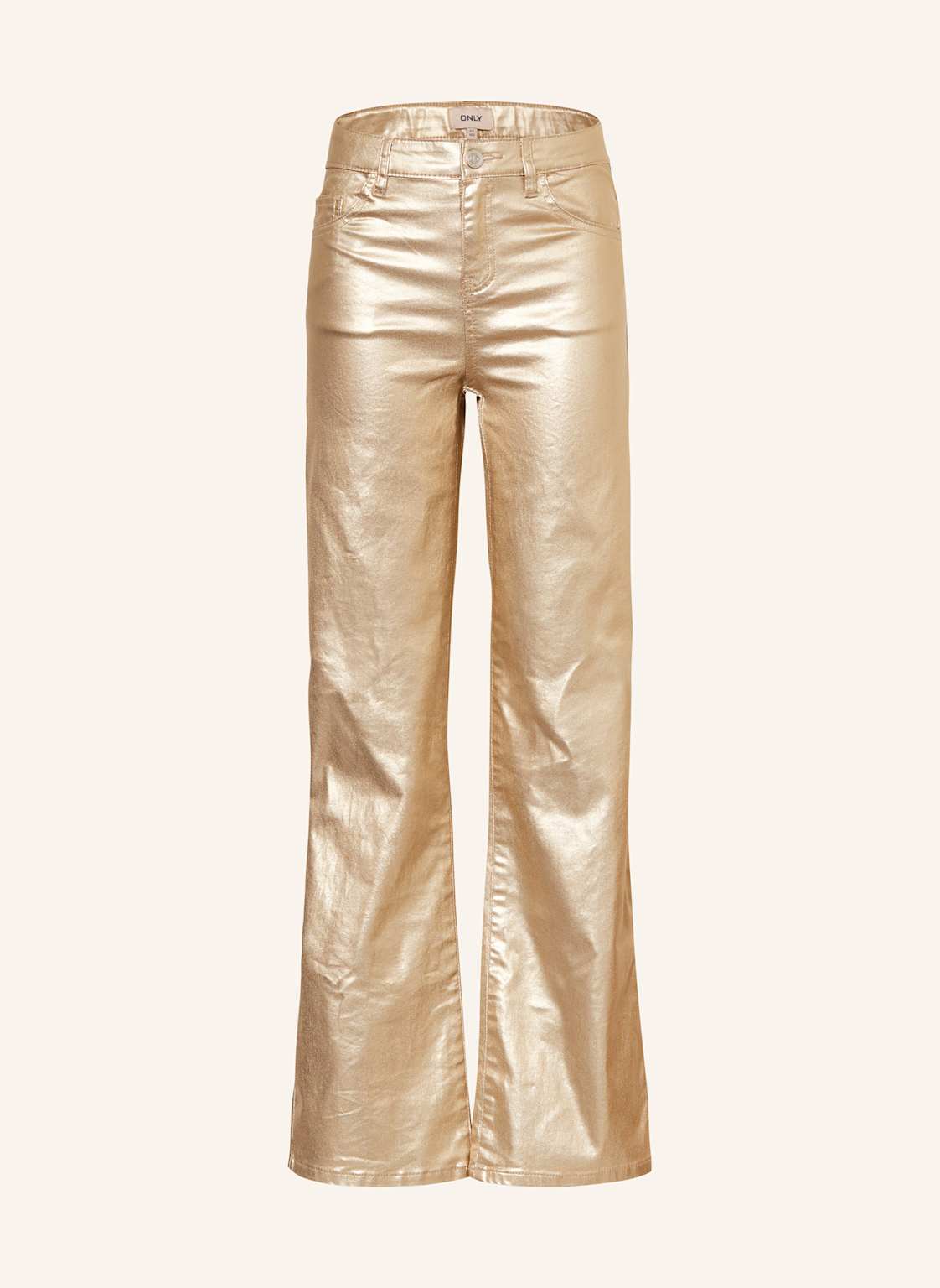 Only Coated Jeans gold von Only