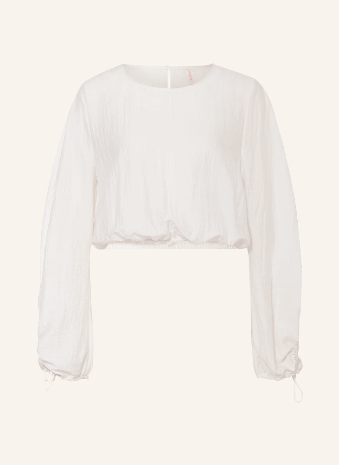 Only Cropped-Blusenshirt weiss Only Cropped-Blusenshirt weiss von Only