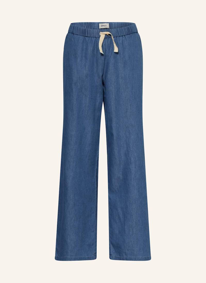 Only Culotte blau von Only