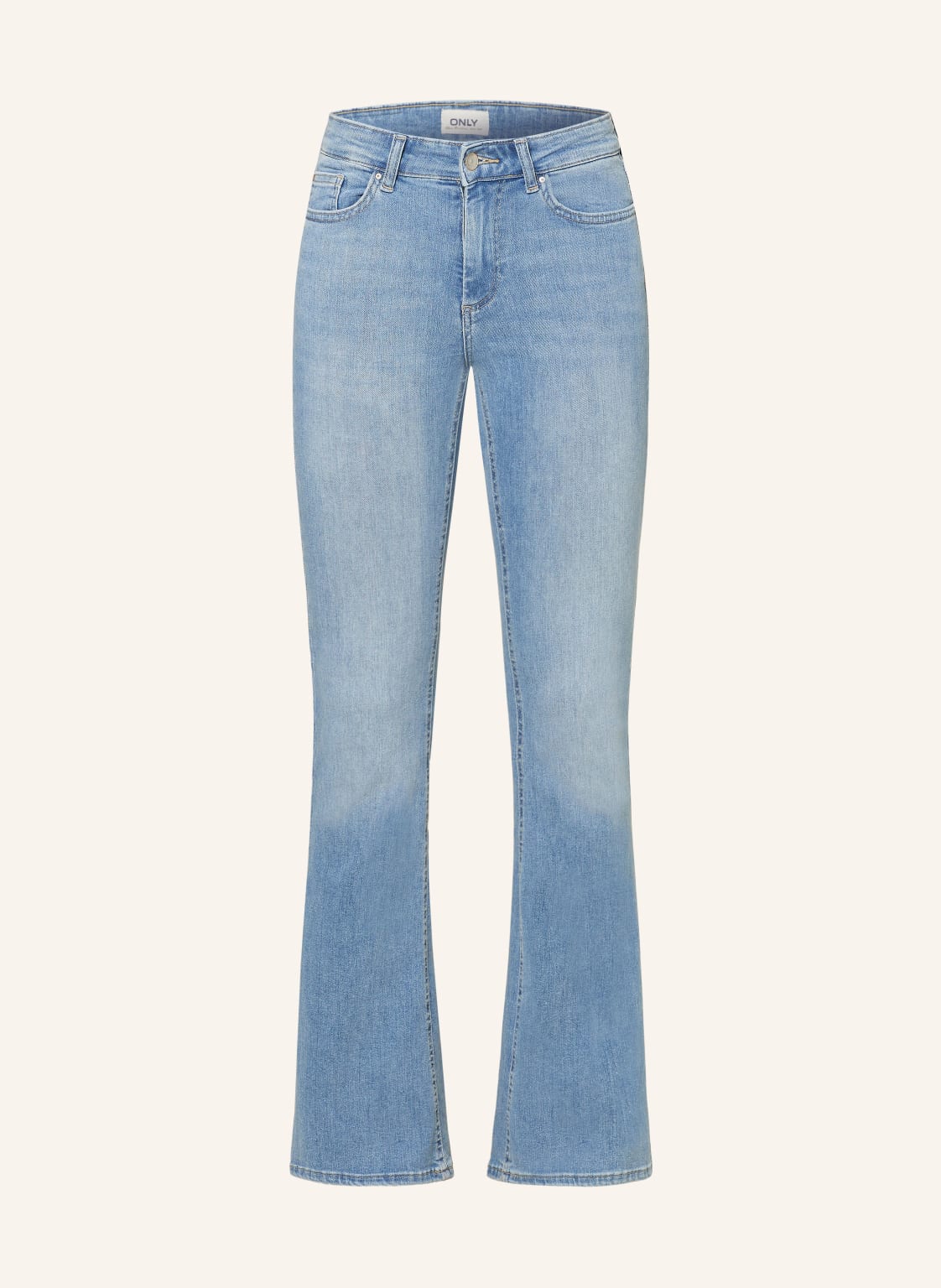 Only Flared Jeans blau von Only