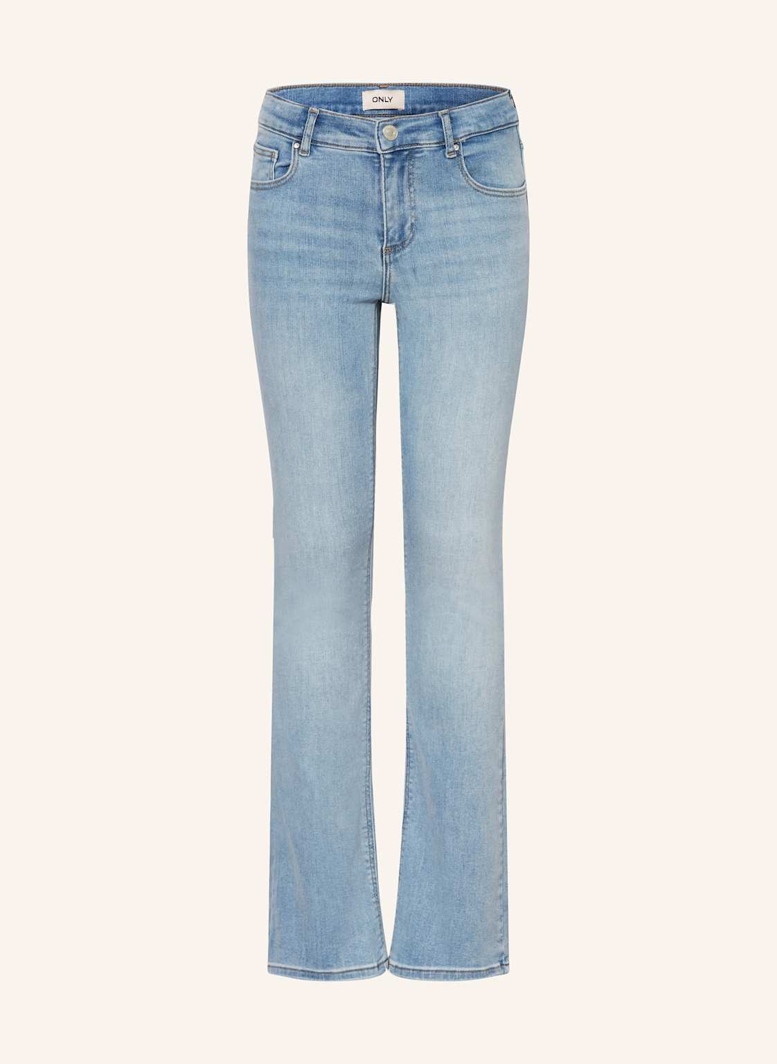 Only Flared Jeans weiss von Only