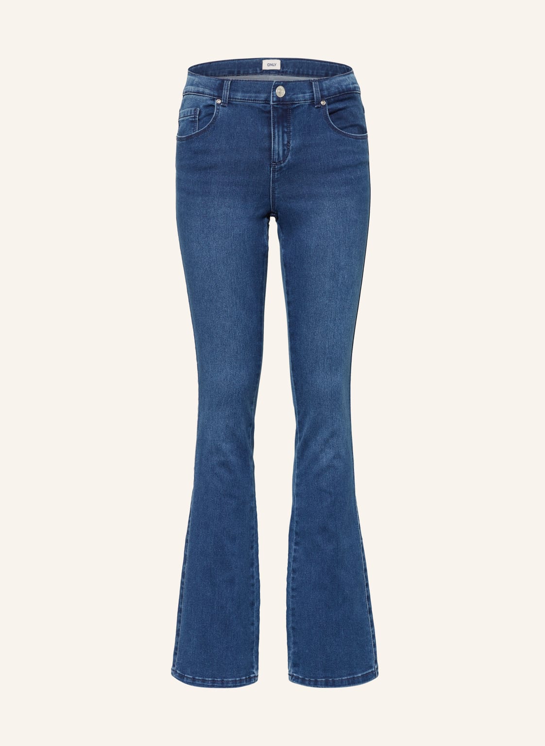Only Jeans Flared Fit blau von Only