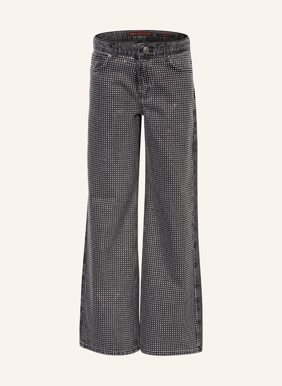 Only Jeans Mit Schmucksteinen grau Only Jeans Mit Schmucksteinen grau von Only