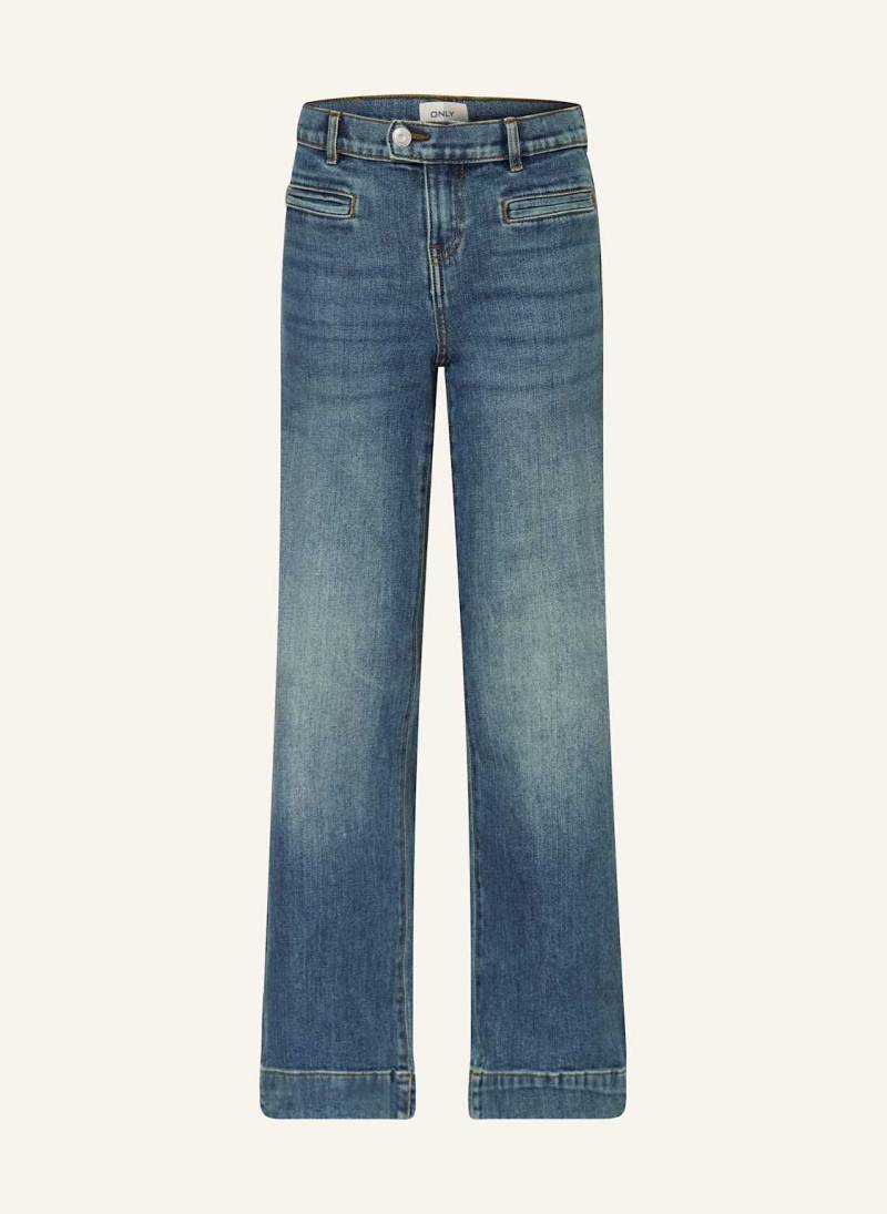 Only Jeans Wide Leg Fit blau von Only