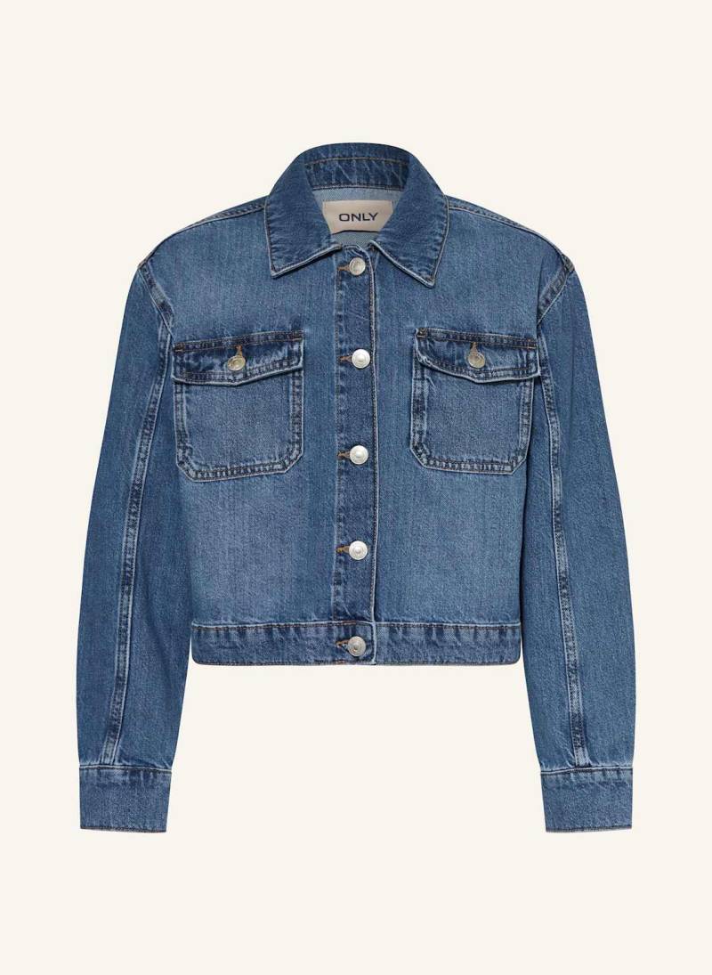 Only Jeansjacke blau von Only