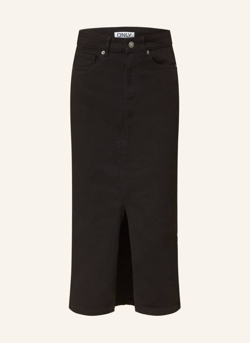 Only Jeansrock schwarz Only Jeansrock schwarz von Only