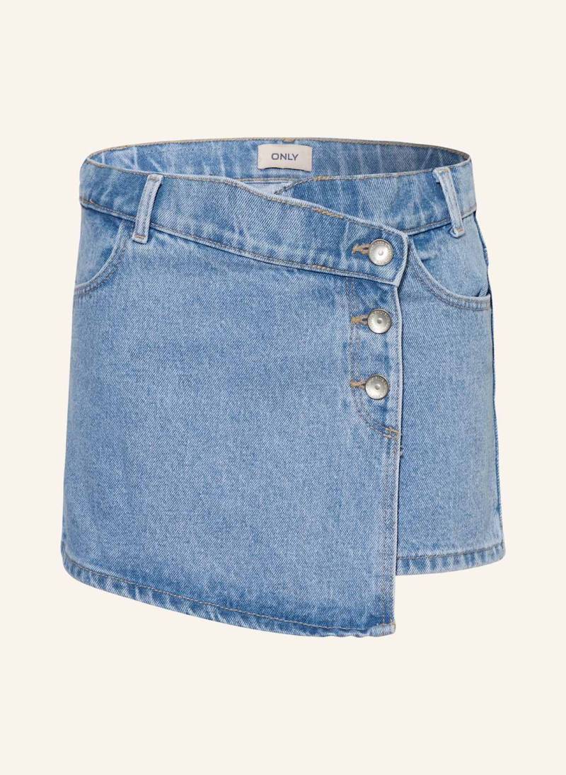 Only Jeansshorts blau von Only