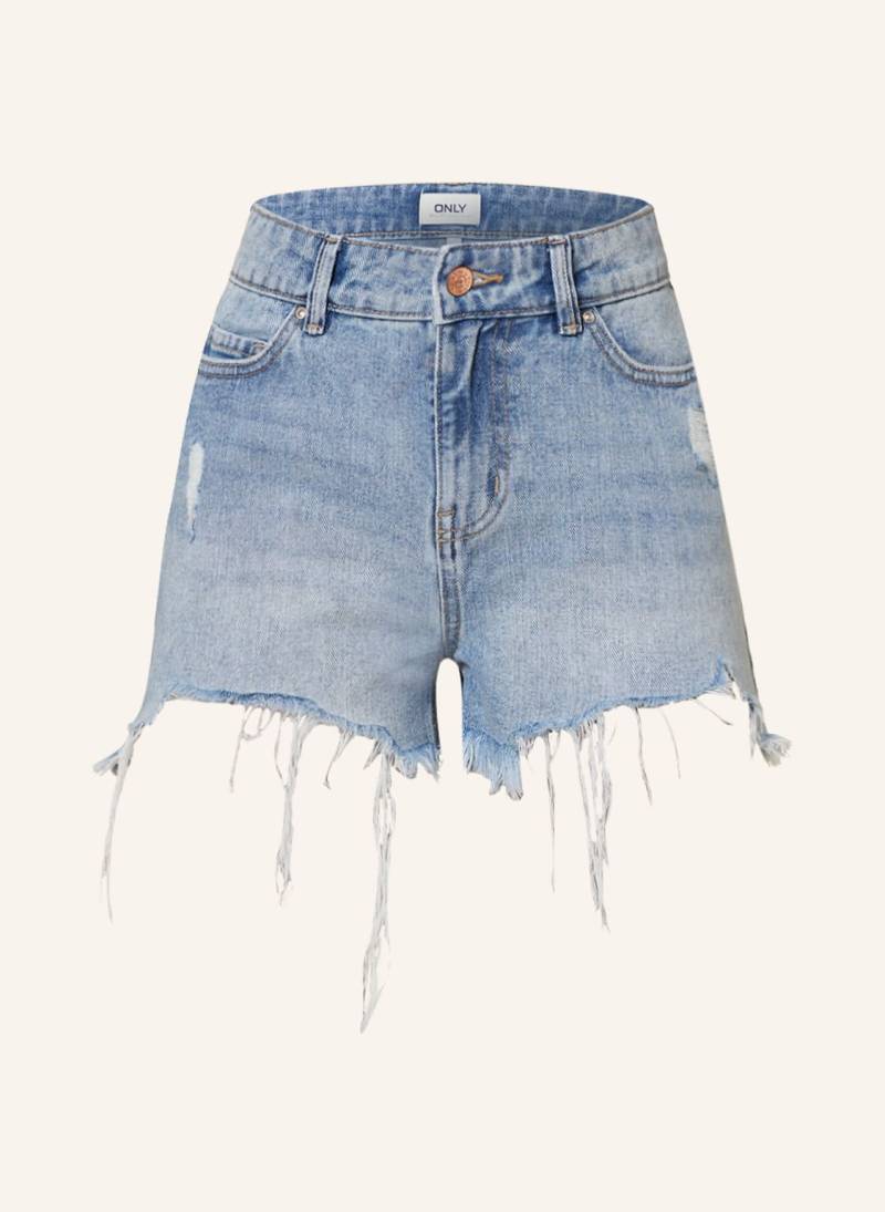 Only Jeansshorts blau von Only