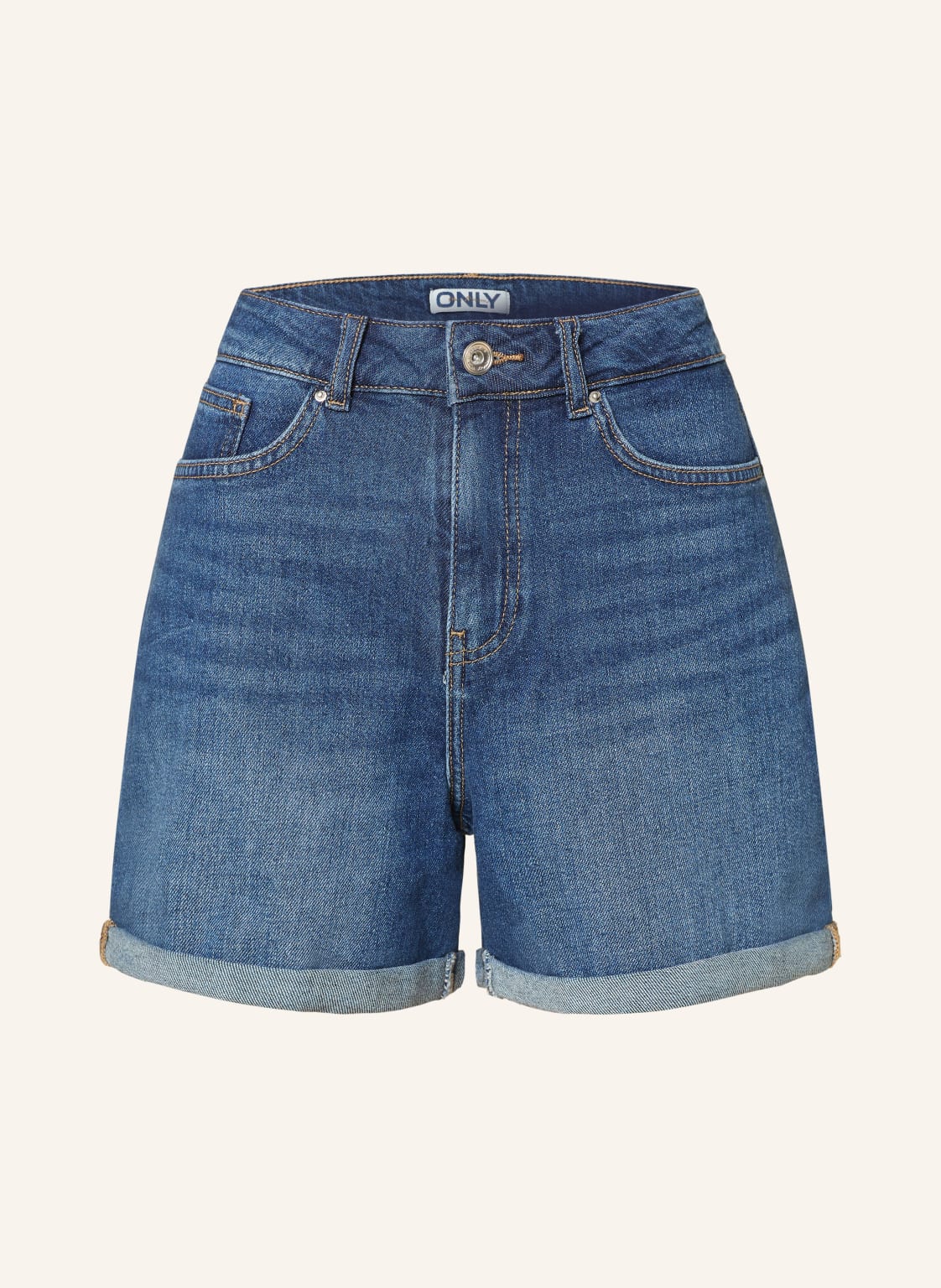 Only Jeansshorts blau von Only