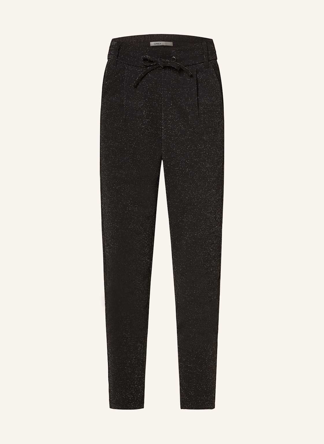 Only Jerseyhose Mit Glitzergarn schwarz Only Jerseyhose Mit Glitzergarn schwarz von Only
