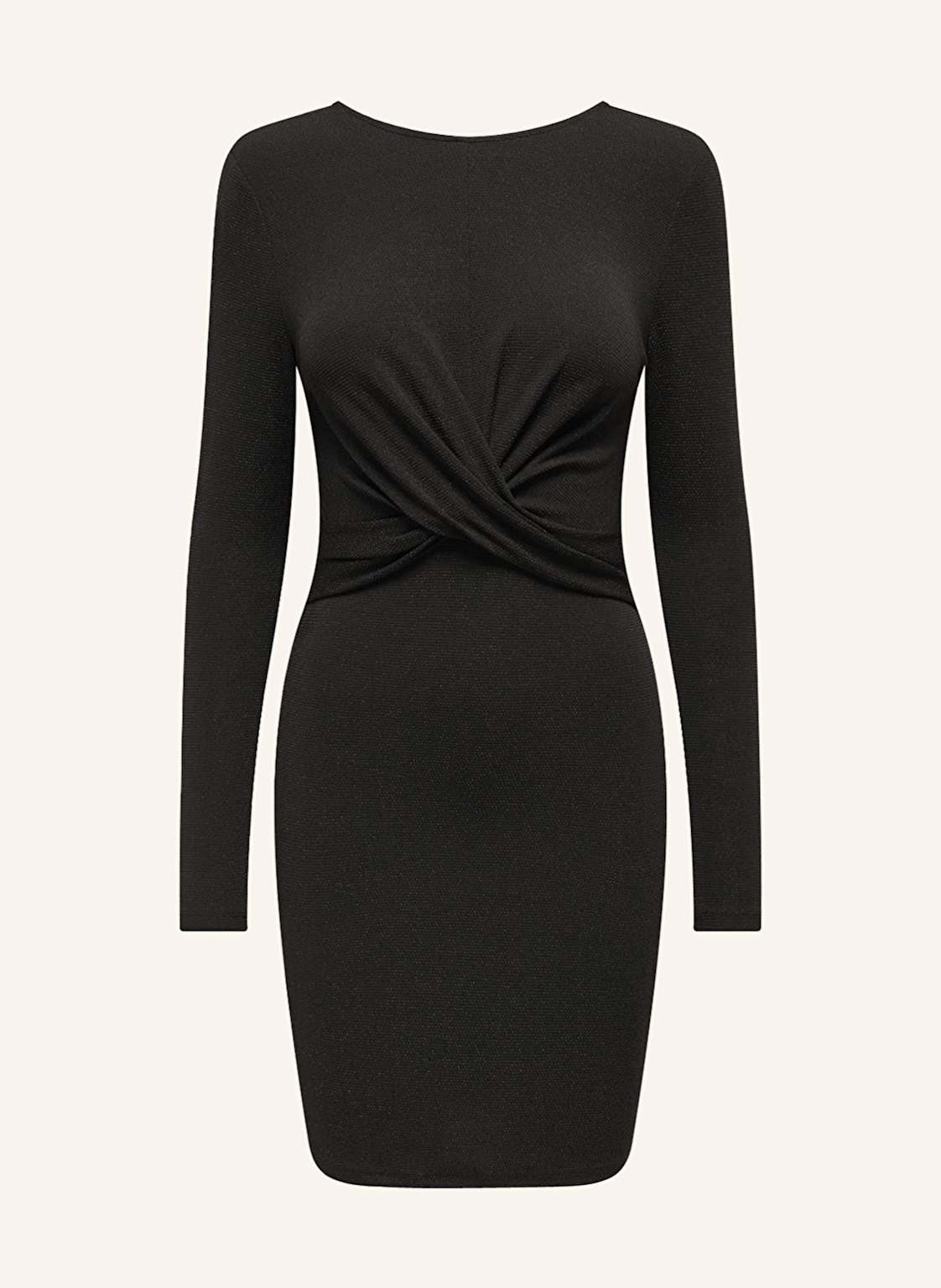 Only Jerseykleid Mit Glitzergarn schwarz Only Jerseykleid Mit Glitzergarn schwarz von Only