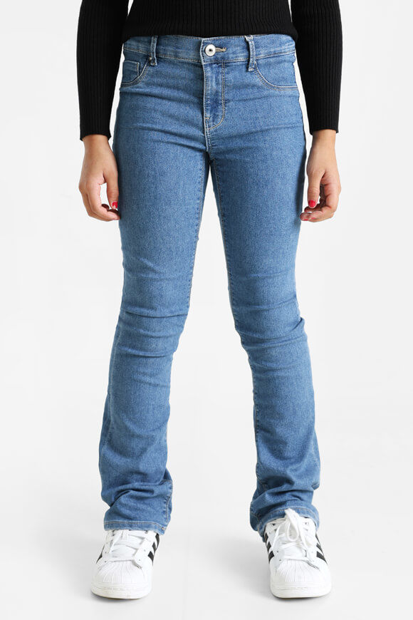 Only Kogmila Iris Flared Fit Jeans | Medium Blue Denim | Mädchen  | 140 von Only