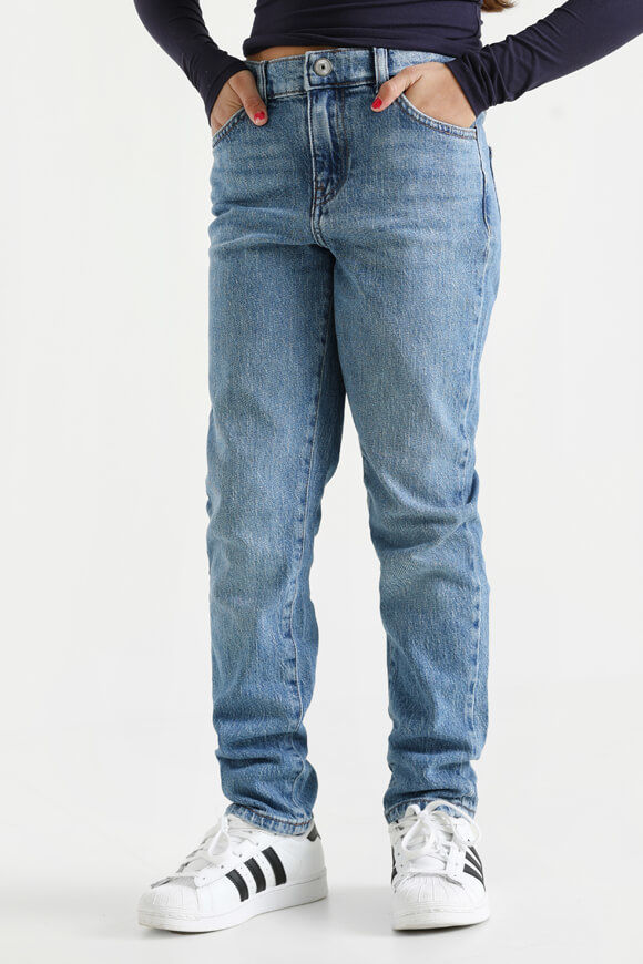 Only Kogrobyn Straight Tapered Jeans | Medium Blue Denim | Mädchen  | 140 von Only