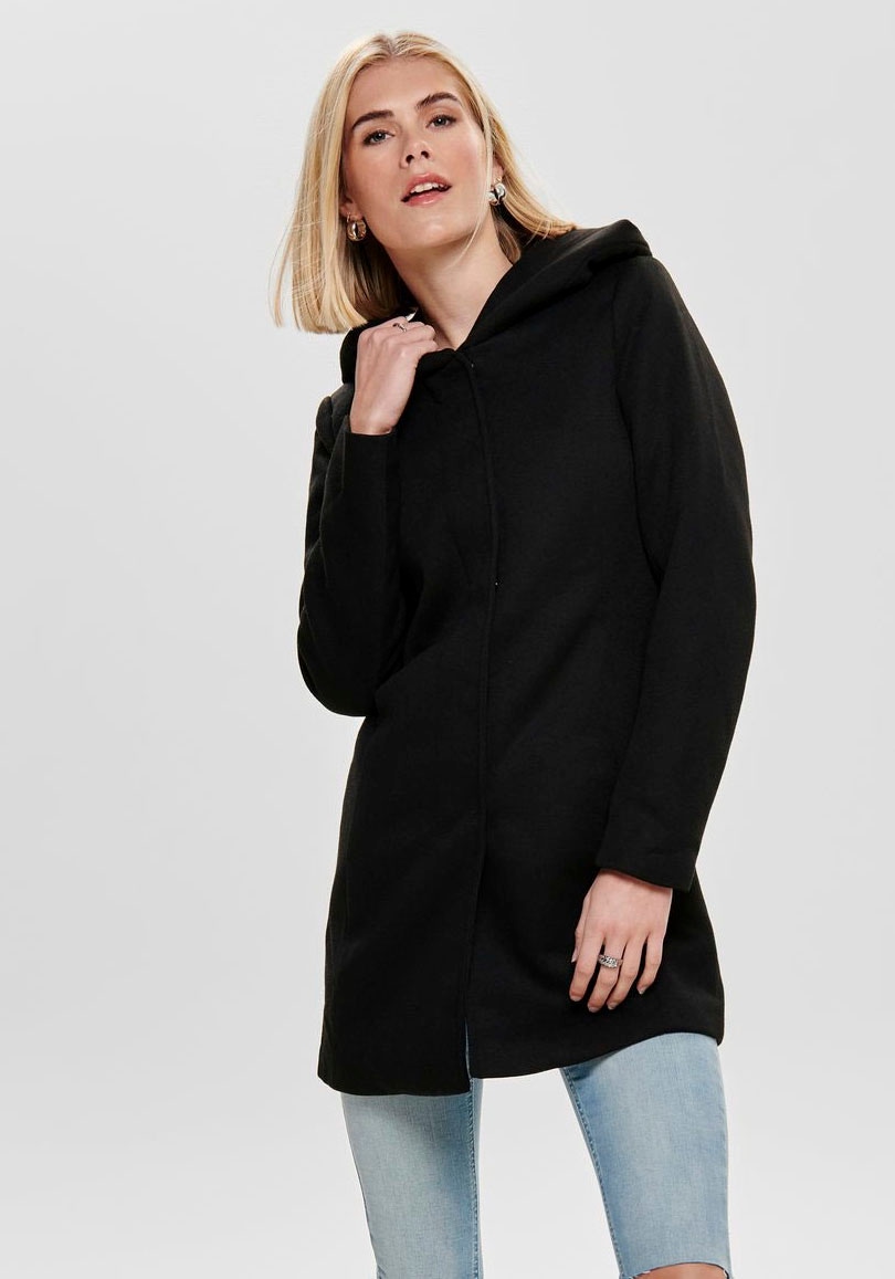 ONLY Kurzmantel »ONLSEDONA LIGHT COAT OTW NOOS«, verdeckte Knopfleiste von Only