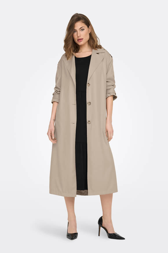 Only Line Trenchcoat | Humus | Damen  | XS von Only